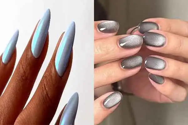 مدل ناخن آیس + طرح های ناخن آیس دخترانه لاکچری و کیوت