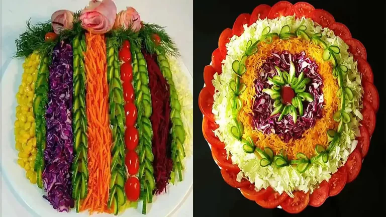 مدل سالاد فصل با طرح های خلاقانه و زیبا که تاکنون جایی ندیده اید