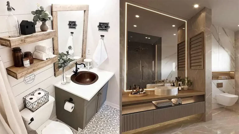 مدل سرویس بهداشتی با دیزاین های شیک و جدید که جایی ندیده اید