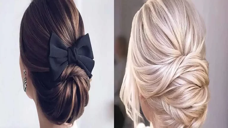 مدل شینیون باز و بسته با مدل های جدید و متفاوت