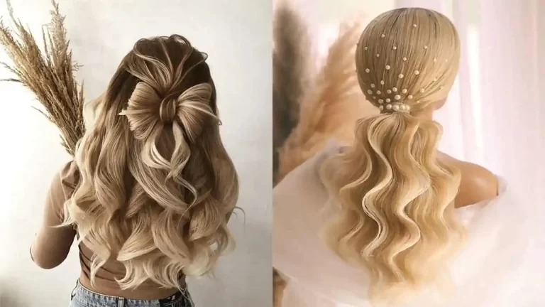 مدل شینیون نیمه باز اروپایی با مدل های شیک و متنوع