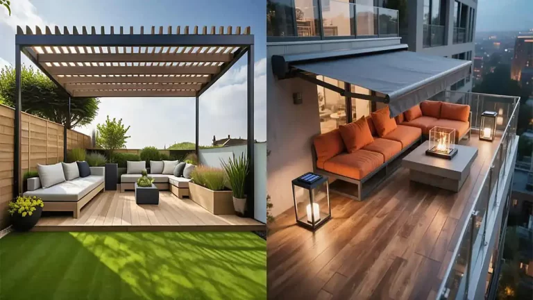 مدل تراس خانه ویلایی لاکچری و شیک با مدل های متنوع