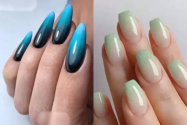 مدل ناخن امبره + قشنگ ترین مدل های ناخن امبره بسیار شیک و لاکچری