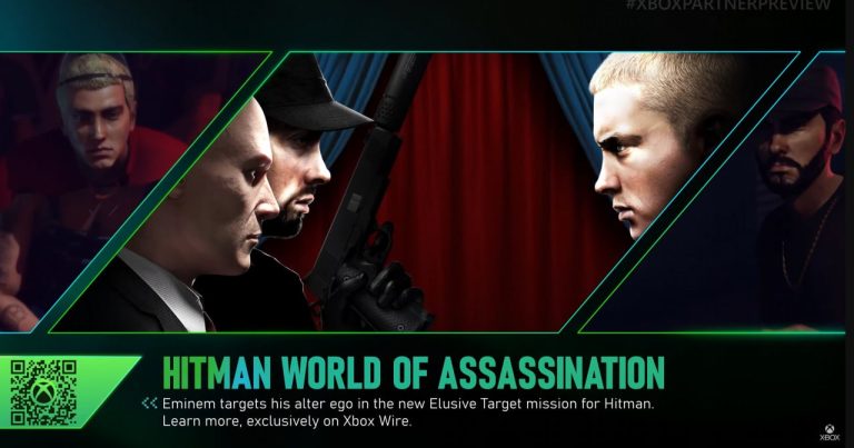 امینم به بازی Hitman رسید