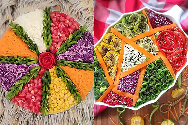 مدل سالاد مجلسی + زیباترین مدل های سالاد مجلسی بسیار شیک و لاکچری