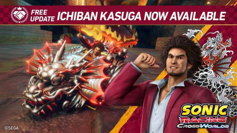 شخصیت Ichiban Kasuga به بازی Sonic Racing: CrossWorlds اضافه شد