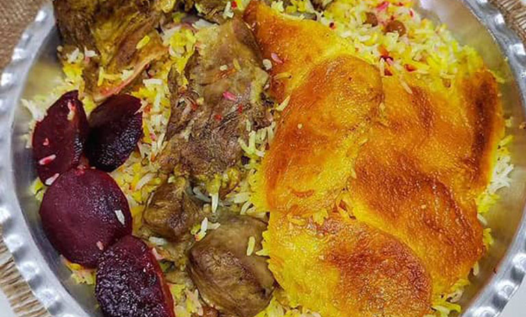طرز تهیه ته چین تاش؛ غذایی از گذشته‌های دور با لبو