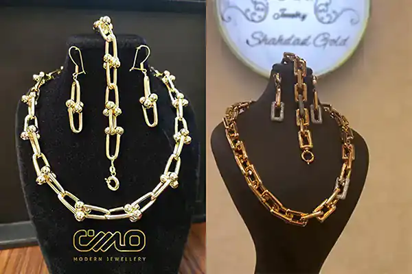 مدل سرویس طلا تیفانی + زیباترین مدل های سرویس طلا تیفانی شیک و لاکچری