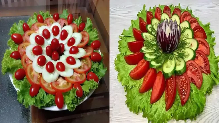 تزیین مدل سالاد با کلم + ایده های زیبا و متفاوت