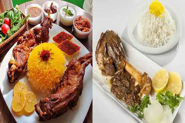 تزیین چلو گوشت + ایده های خلاقانه و جدید و شیک تزیین چلوگوشت