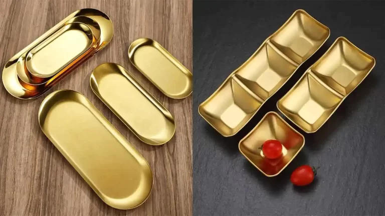 ظروف استیل طلایی که ترند شدن + ایده های متفاوت و جذاب 2025