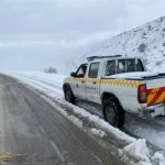 آماده‌باش راهداران استان سمنان برای مقابله با برف و کولاک