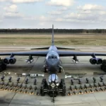 ماموریت بمب افکنهای آمریکا با جنگندههای ژاپنی بر فراز دریای ژاپن