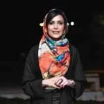 تصویر دیده نشده از سامیه لک در پشت صحنه سریال جزیره