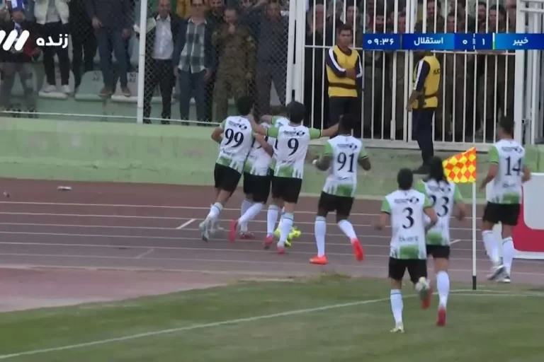 ببینید؛ گل اول خیبر به استقلال توسط مهرداد قنبری دقیقه 29