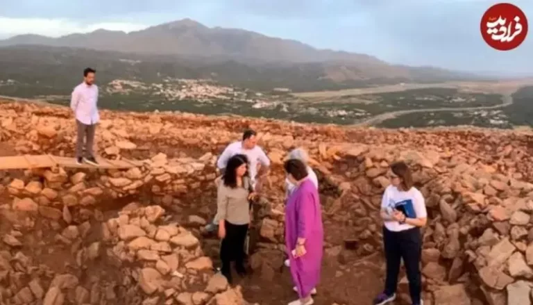 (عکس) کشف قلعه دایره‌ای و هزارتو متعلق به ۴۰۰۰ سال پیش