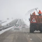 آخرین وضعیت بارش برف در محورهای خراسان رضوی