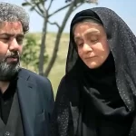 «آق ننه» سریال آنام به همراه همسر و فرزندش؛ سال 99