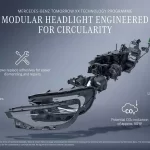 استفاده بنز از قطعات دورریختنی خودروهای لوکس