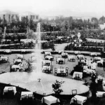 ۹۰ سال پیش محوطه تئاتر شهر این شکلی بود