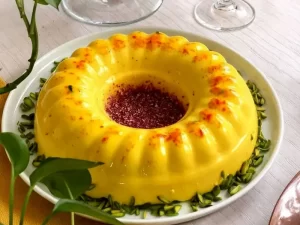 دسر پرتقال و زعفران؛ دسر طلایی و شیک مخصوص یلدا