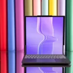 نخستین لپ‌تاپ رول‌شونده افقی در راه است