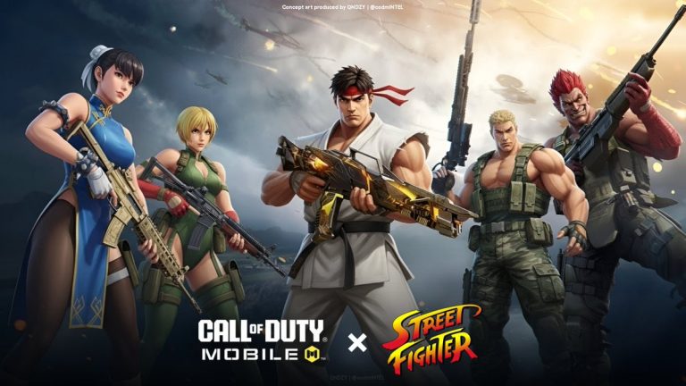 کراس‌اور بازی Call of Duty Mobile و Street Fighter به زودی آغاز می‌شود