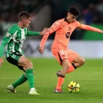 پوشش زنده؛ رئال بتیس مقابل بارسلونا [ ۱