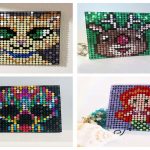 ایده نقاشی پیکسلی+۱۵ ایده نقاشی پیکسلی هنرمندانه و امروزی