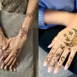 عکس مدل حنا + خاص و شیک و فانتزی ترین مدل حنا دست دخترانه