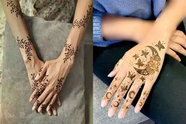 عکس مدل حنا + خاص و شیک و فانتزی ترین مدل حنا دست دخترانه
