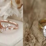 انگشتر الماس + جذاب و زیبا ترین انگشتر الماس خانومانه لاکچری