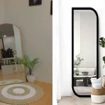 مدل آینه ایستاده برای پذیرایی + طرح های شیک و مدرن آینه ایستاده برای پذیرایی لاکچری و بروز