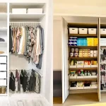 ایده چیدمان کمد دیواری اصولی و ساده + نکات طلایی برای منظم بودن