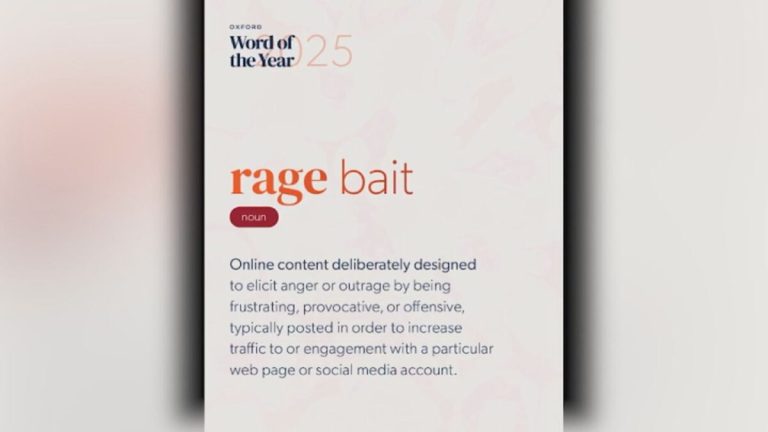 واژه Rage Bait به عنوان کلمه سال ۲۰۲۵ آکسفورد انتخاب شد