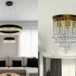 لوستر مدرن + طرح های مینیمال و بزرگ لوستر مدرن برای آشپزخانه و پذیرایی