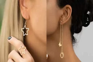 مدل گوشواره اویزان + فانتزی و زیبا و لاکچری ترین گوشواره اویزان