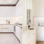 مدل کابینت ام دی اف سفید + انواع کابینت ام دی اف سفید لاکچری کلاسیک و مدرن شیک سال