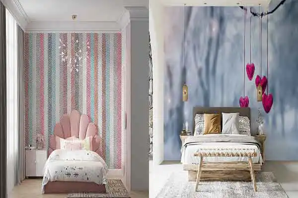 مدل کاغذ دیواری اتاق نوجوان + انواع کاغذ دیواری اتاق نوجوان خاص و لاکچری و بروز دنیا