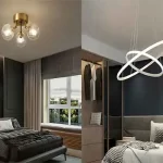 مدل لوستر اتاق خواب اسپرت + طرح های مینیمال و بزرگ فانتزی لوستر اتاق خواب اسپرت