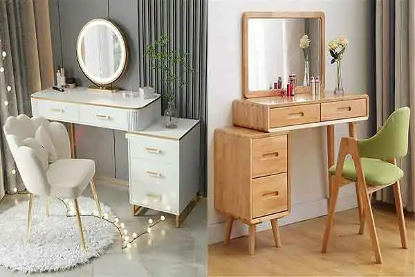 مدل میز آرایش دخترانه + انواع میز آرایش دخترانه فوق العاده لاکچری و زیبا جدید