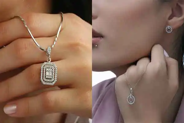 مدل نیم ست نقره ظریف + درخششی لوکس اما اقتصادی با مدل های روزمره و مجلسی