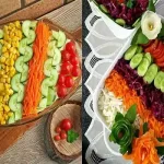 مدل سالاد برای عروس + تزیین و ایده های ساده و شیک و خاص سالاد برای عروس