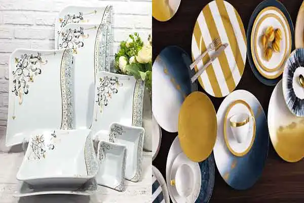 مدل سرویس غذاخوری ملامین + گلدار و ساده سرویس غذاخوری ملامین خاص جدید