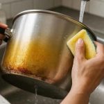 چرا قابلمه استیل زرد می‌شود؟ ۵ علت اصلی + راه‌حل دائمی