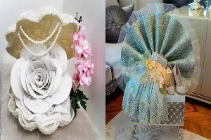 تزیین چادر عروس ساده + جذاب و خاص و بروز ترین تزیین چادر عروس ساده