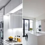 بهترین مدل کابینت امدیاف سفید + استایل لوکس بهترین مدل کابینت امدیاف سفید