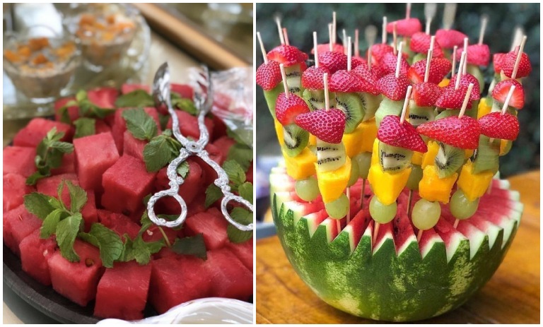 ۵ ایده ساده و مجلسی برای برش و تزیین هندوانه شب یلدا ۱۴۰۴