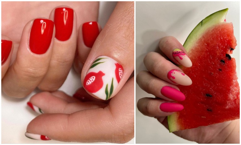 طرح‌های ناخن یلدایی ۱۴۰۴؛ ترندهای مینیمال و مجلسی برای سلیقه‌های خاص