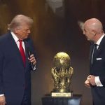 جمله جنجالی میثاقی پس از نمایش تصویر ترامپ روی آنتن زنده+ عکس